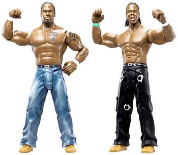 WWE Jakks Pacific Adrenaline 36 JTG & Shad