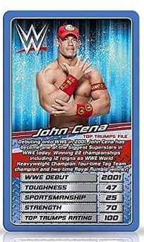 WWE Superstars Series 1 Playing cards