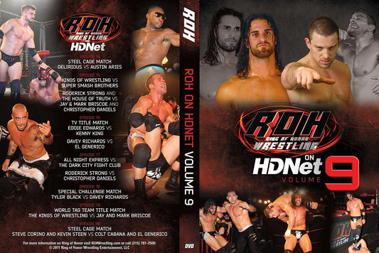 ROH on hdnet vol9 DVDs & Videos Pwcatalog