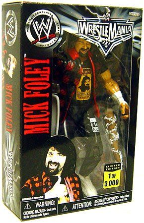 WWE Jakks Pacific Boxed Mick Foley