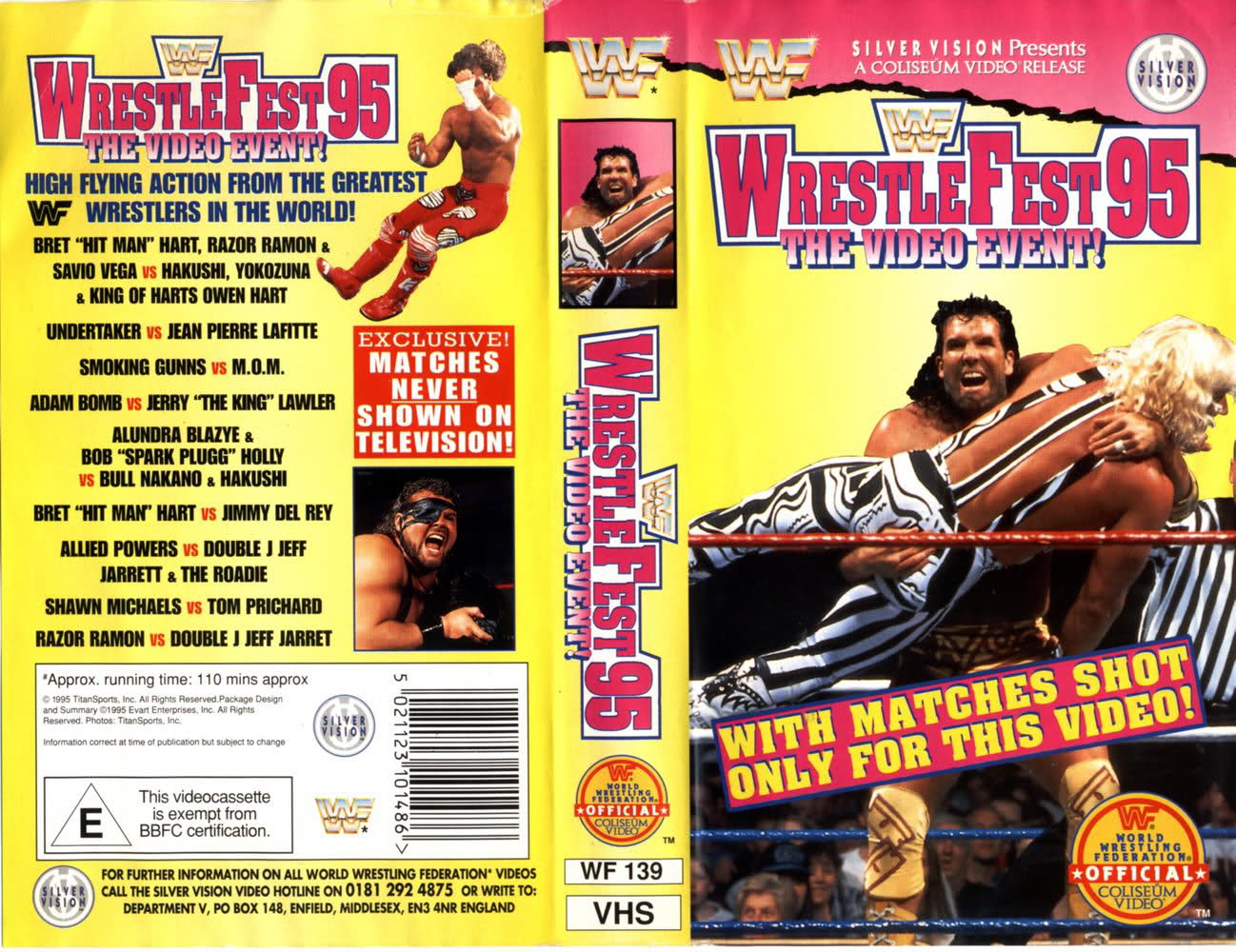 wrestlefest 95 PW Catalog