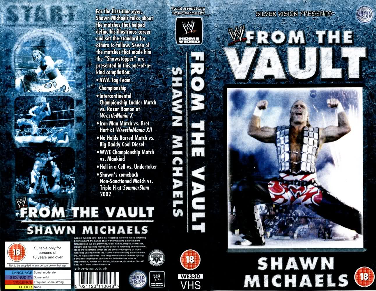 shawn michaels from the vault