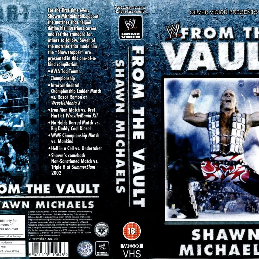 shawn michaels from the vault PW Catalog