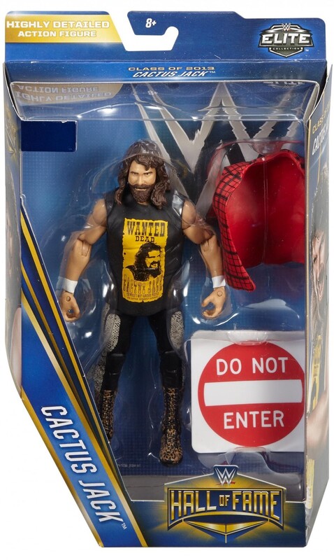 WWE Mattel Hall of Fame 3 Cactus Jack [Unreleased] Action & Toy Figures PWcatalog
