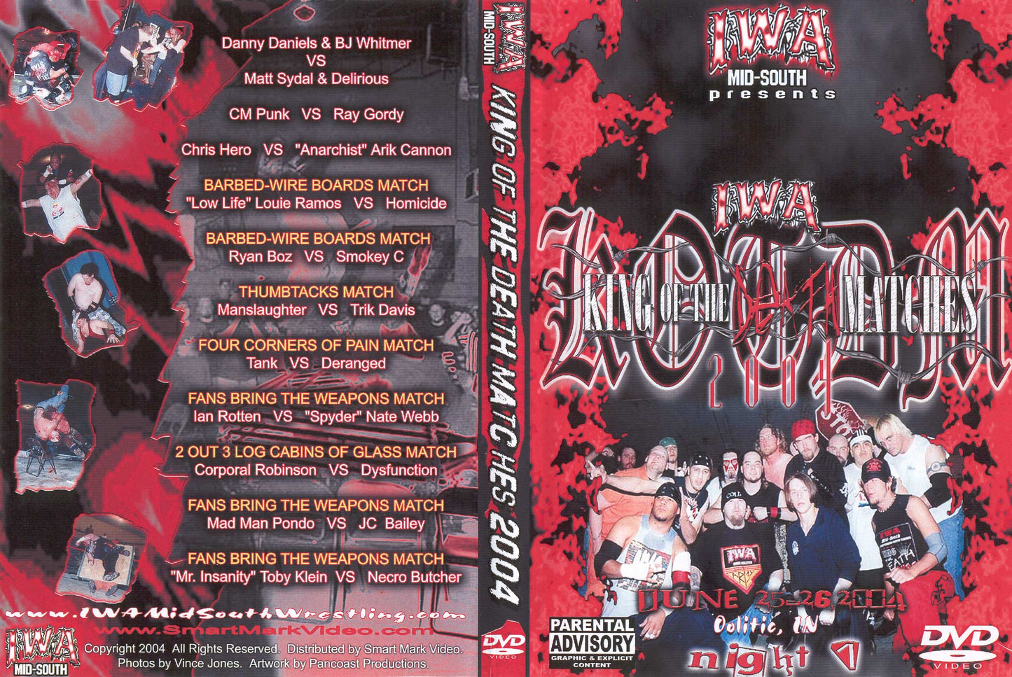 king of deathmatches 2004 night 1