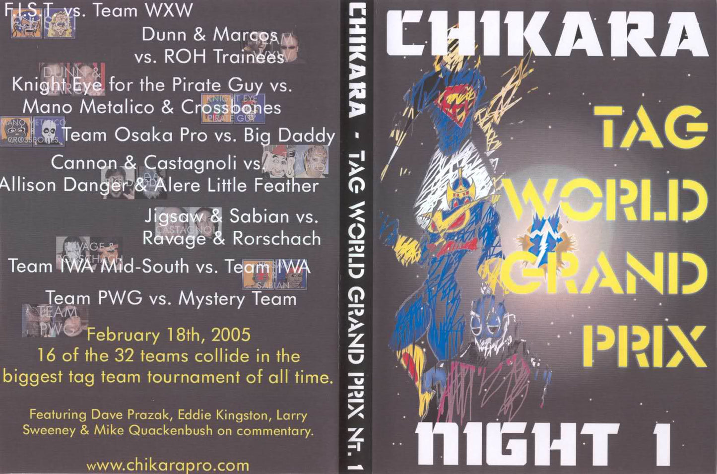 tag world grand prix 2005 night 1 DVDs & Videos Pwcatalog