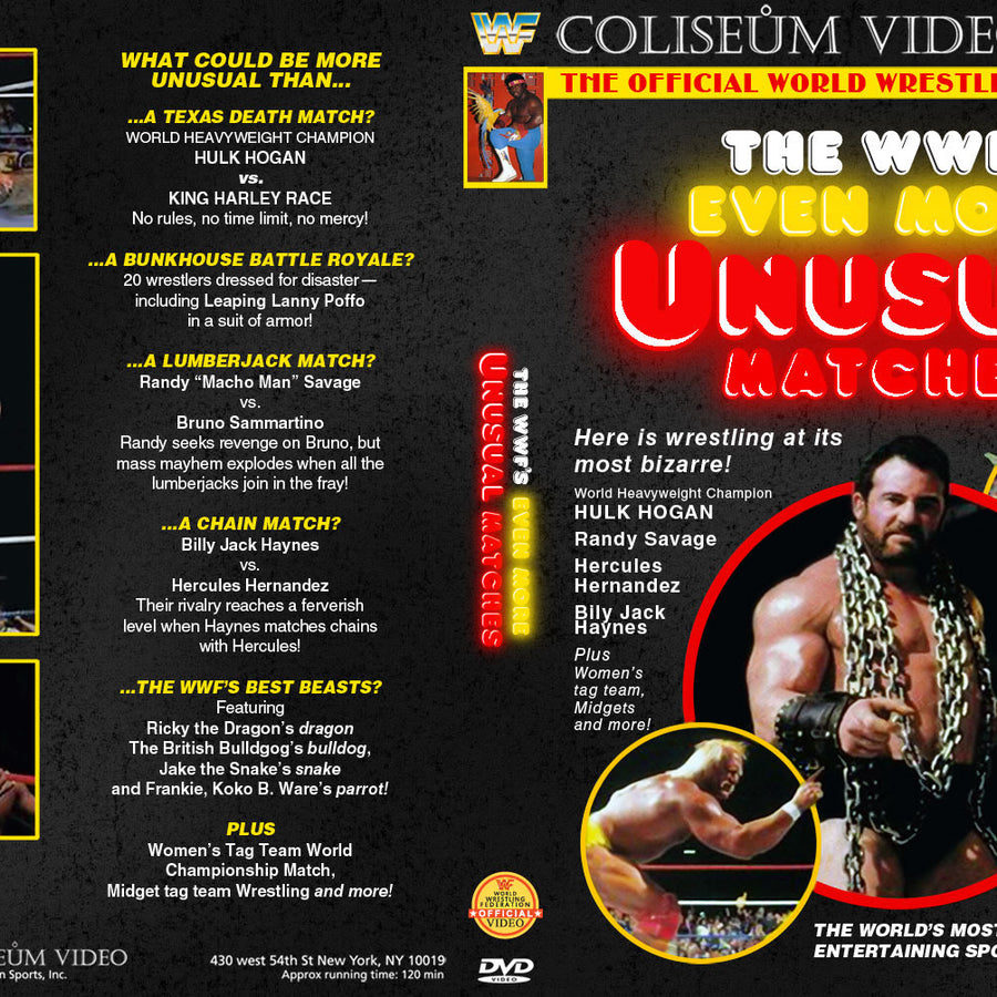 the wwfs even more unusual matches DVDs & Videos Pwcatalog