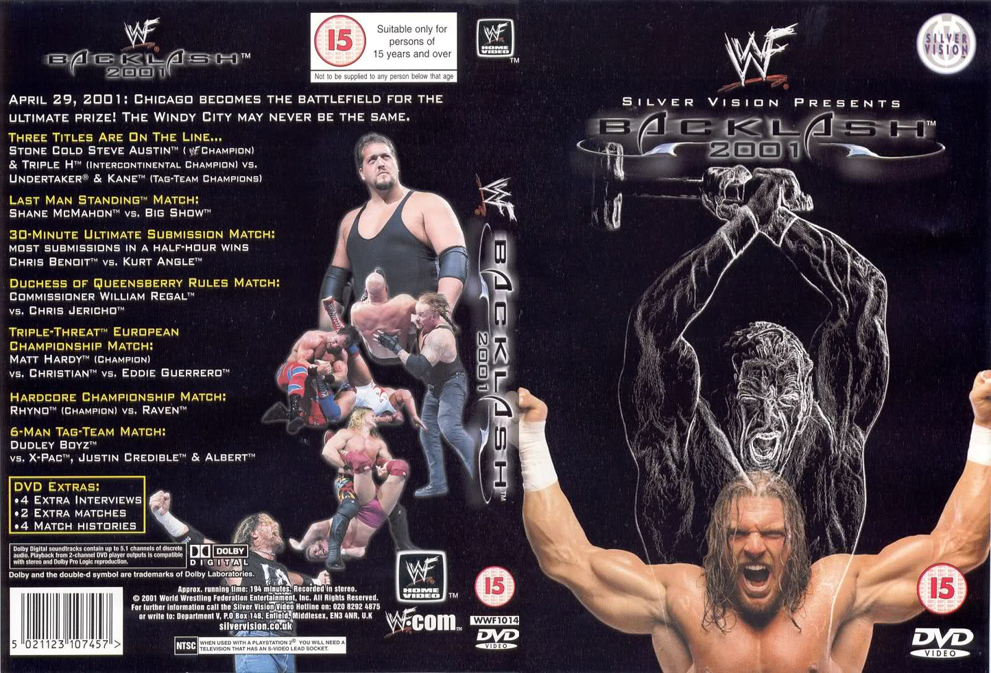 backlash 2001 DVDs & Videos Pwcatalog