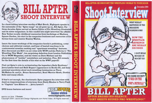 Bill Apter Shoot Interview