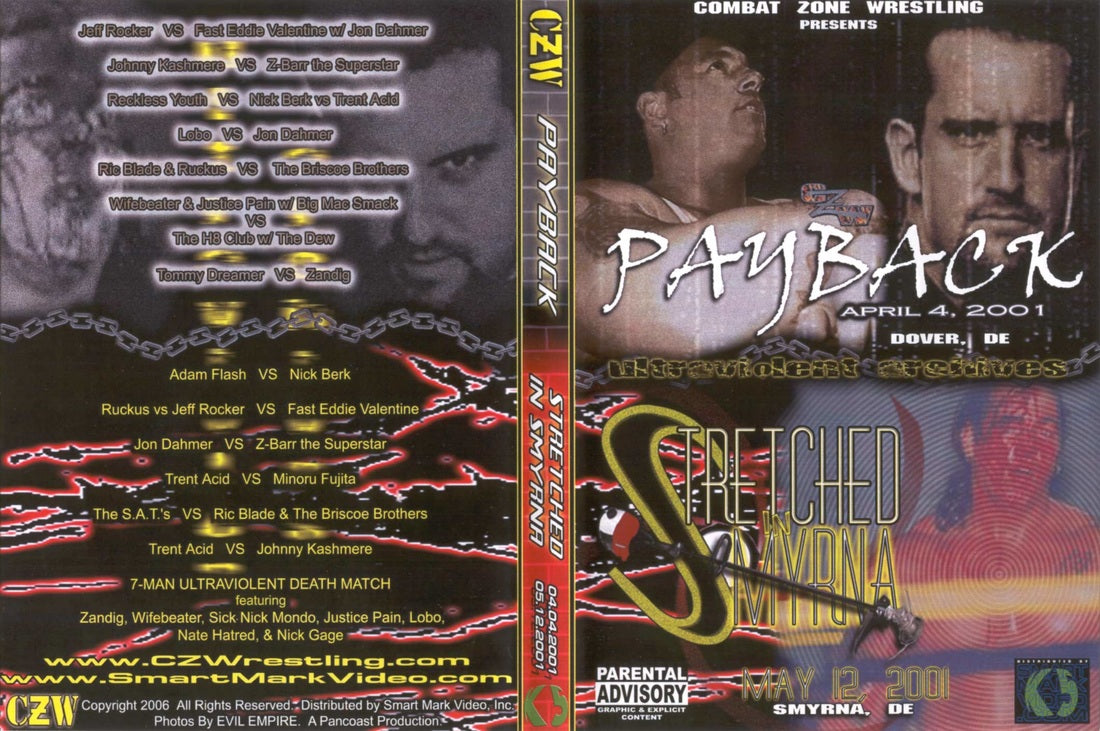 czw payback stretched in smyrna DVDs & Videos Pwcatalog