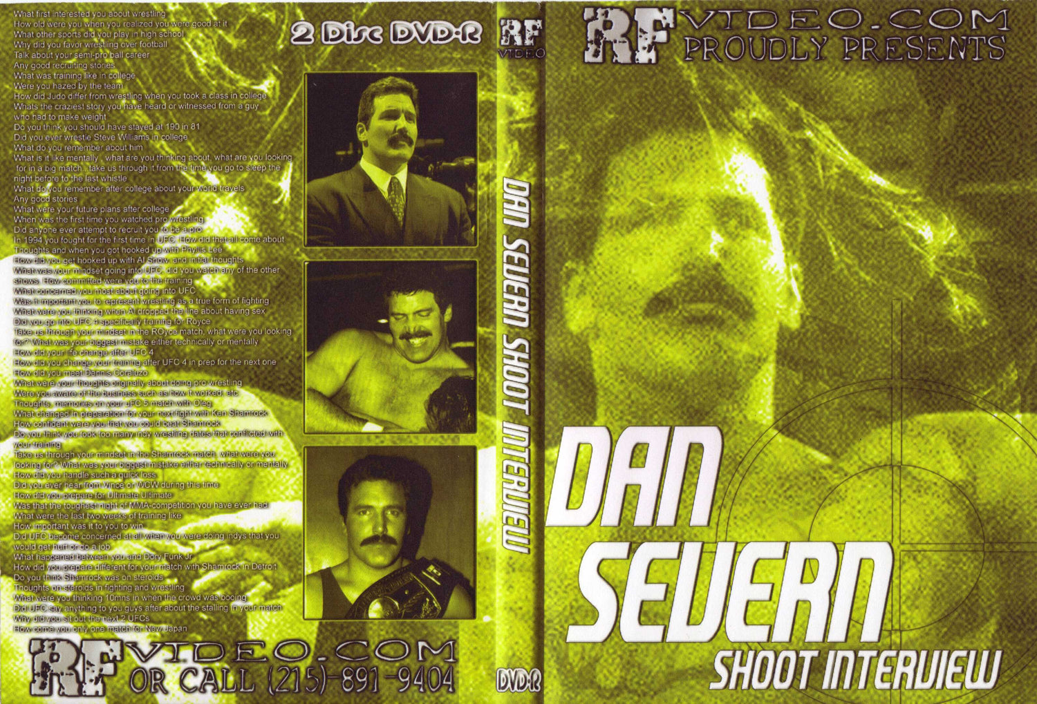 dan severn shoot interview DVDs & Videos Pwcatalog