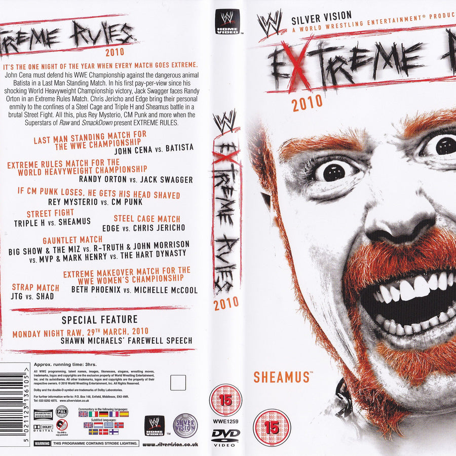 extreme rules 2010 DVDs & Videos Pwcatalog