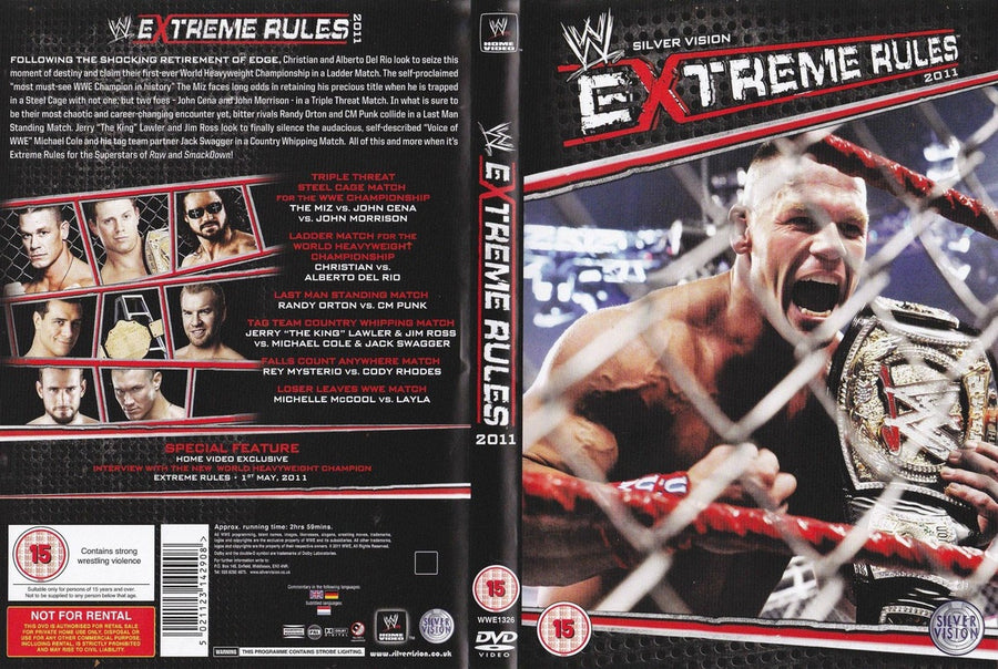 extreme rules 2011 DVDs & Videos Pwcatalog