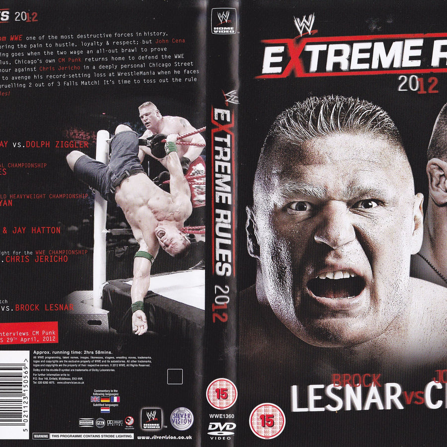 extreme rules 2012 DVDs & Videos Pwcatalog