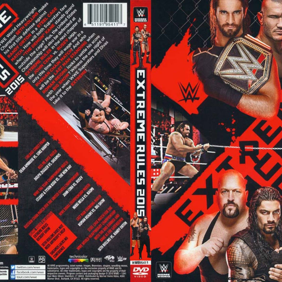 extreme rules 2015 DVDs & Videos Pwcatalog