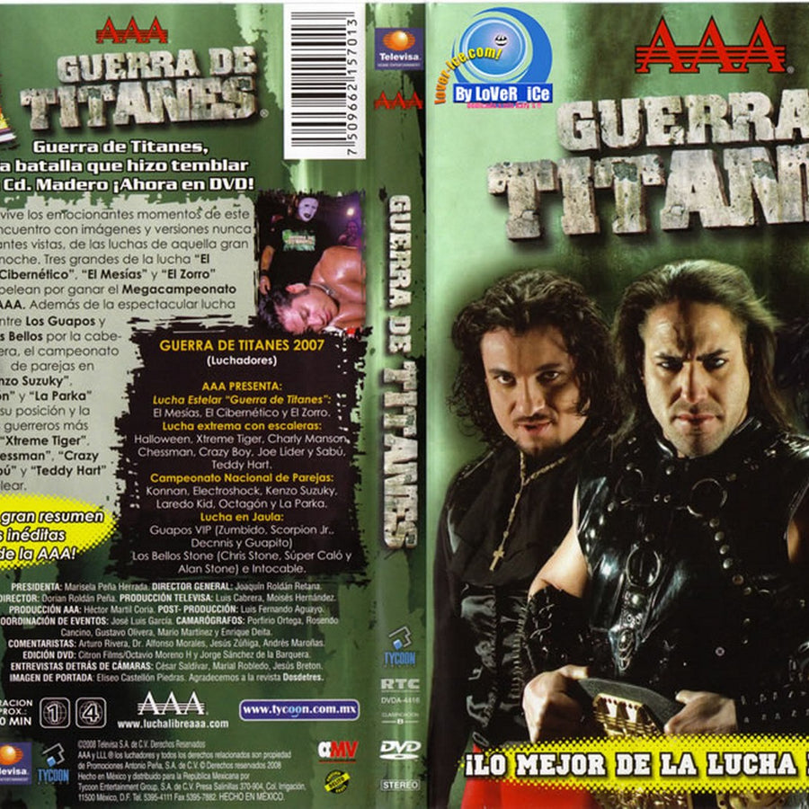guerra de titanes 2007 DVDs & Videos Pwcatalog