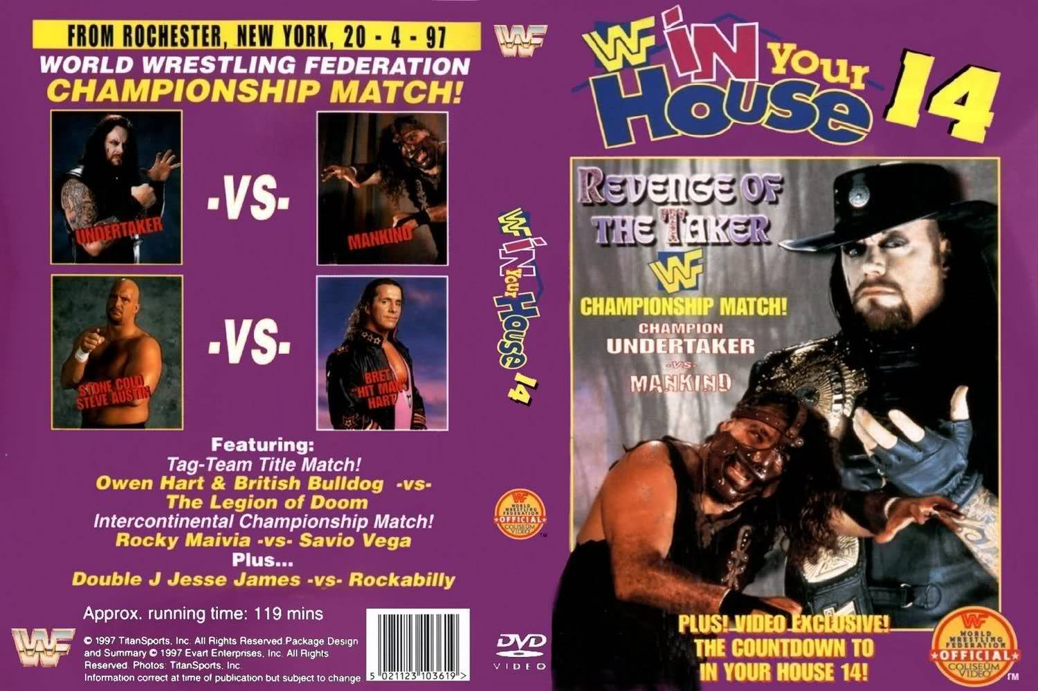 In Your House 14 DVDs & Videos Pwcatalog
