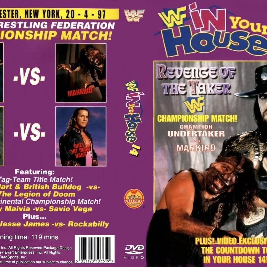 In Your House 14 DVDs & Videos Pwcatalog