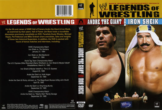 legends of wrestling andre the giant and iron sheik