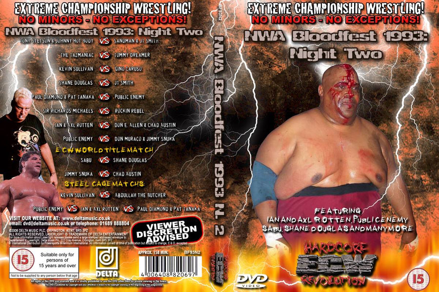 nwa bloodfest 1993 night 2 DVDs & Videos Pwcatalog