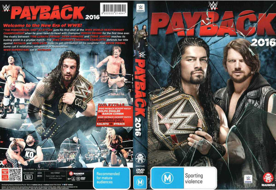 payback 2016 DVDs & Videos Pwcatalog