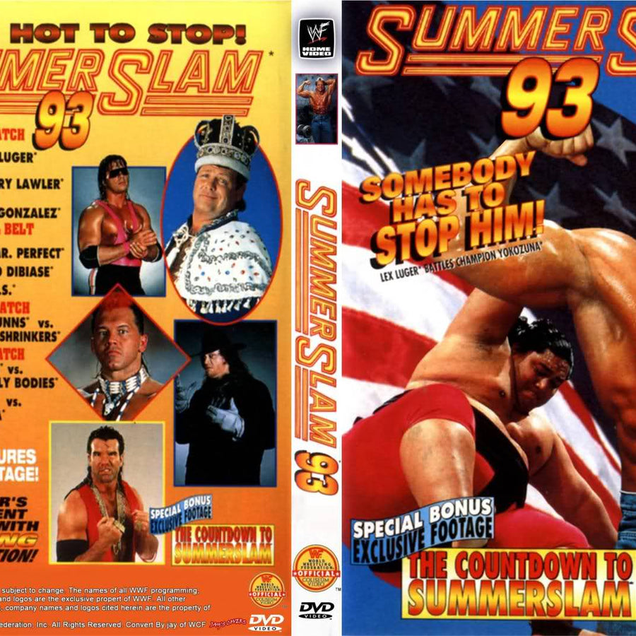 Summerslam 1993 DVDs & Videos Pwcatalog