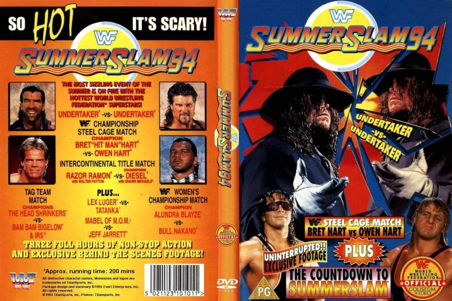 Summerslam 1994 DVDs & Videos Pwcatalog
