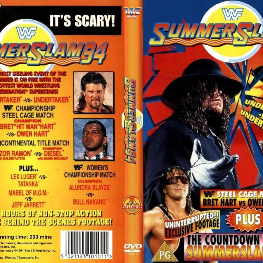 Summerslam 1994 DVDs & Videos Pwcatalog
