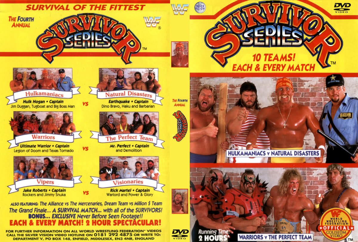 Survivor Series 1990 DVDs & Videos Pwcatalog