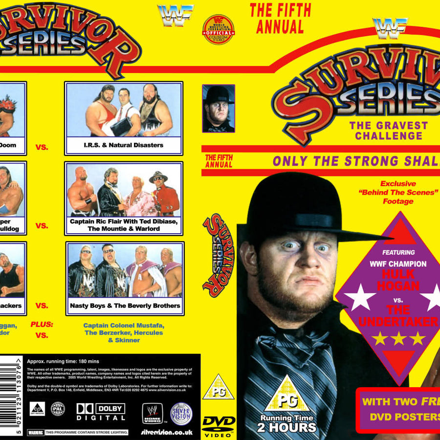 Survivor Series 1991 DVDs & Videos Pwcatalog
