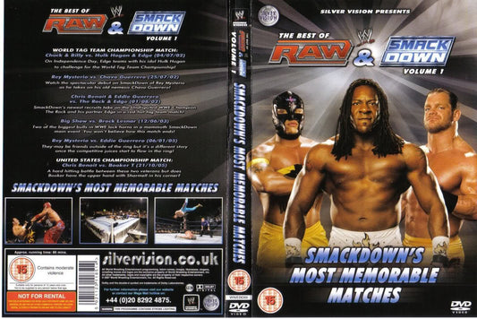 the best of raw smackdown volume 1 smackdowns most memorable matches DVDs & Videos Pwcatalog