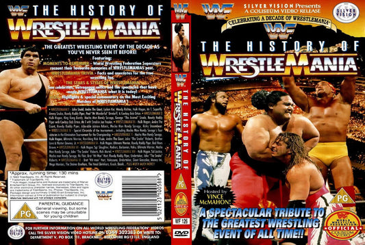 the history of wrestlemania DVDs & Videos Pwcatalog