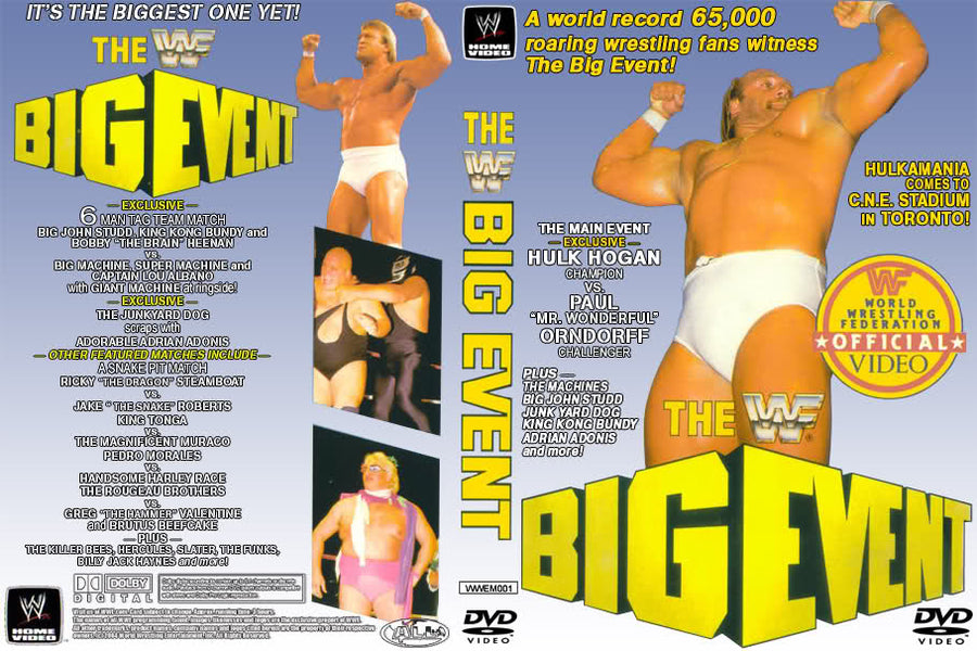 the wwf big event DVDs & Videos Pwcatalog