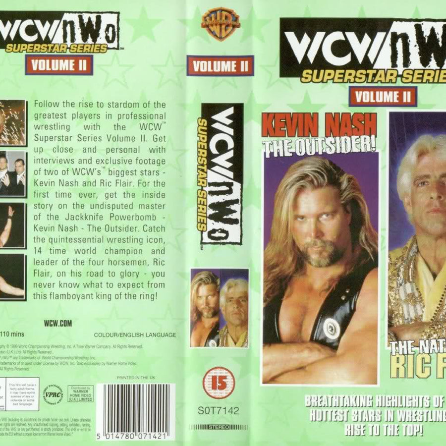 wcw-nwo superstars series volume ii kevin nash the outsider the nature boy ric flair DVDs & Videos Pwcatalog