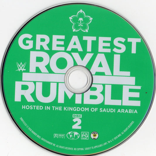 wwe greatest Royal Rumble disc 2