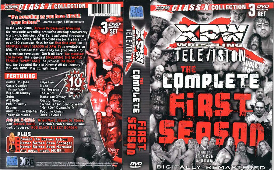 xpw - the complete first season DVDs & Videos Pwcatalog