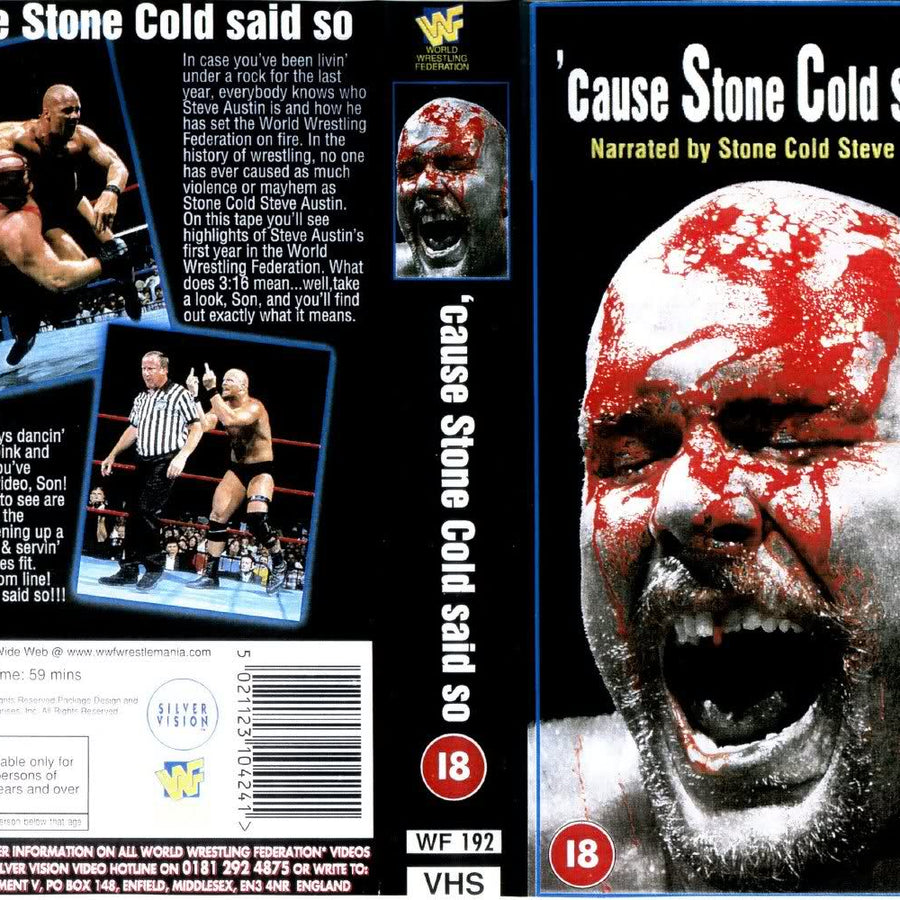 cause stone cold said so PW Catalog