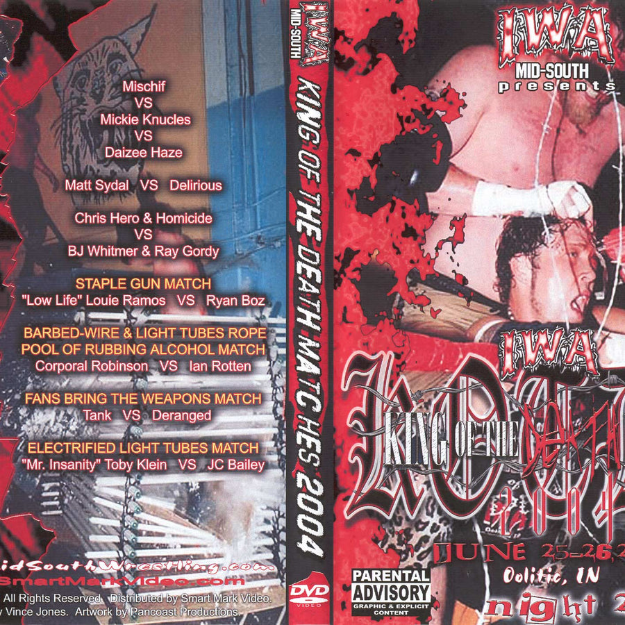 king of deathmatches 2004 night 2 DVDs & Videos Pwcatalog