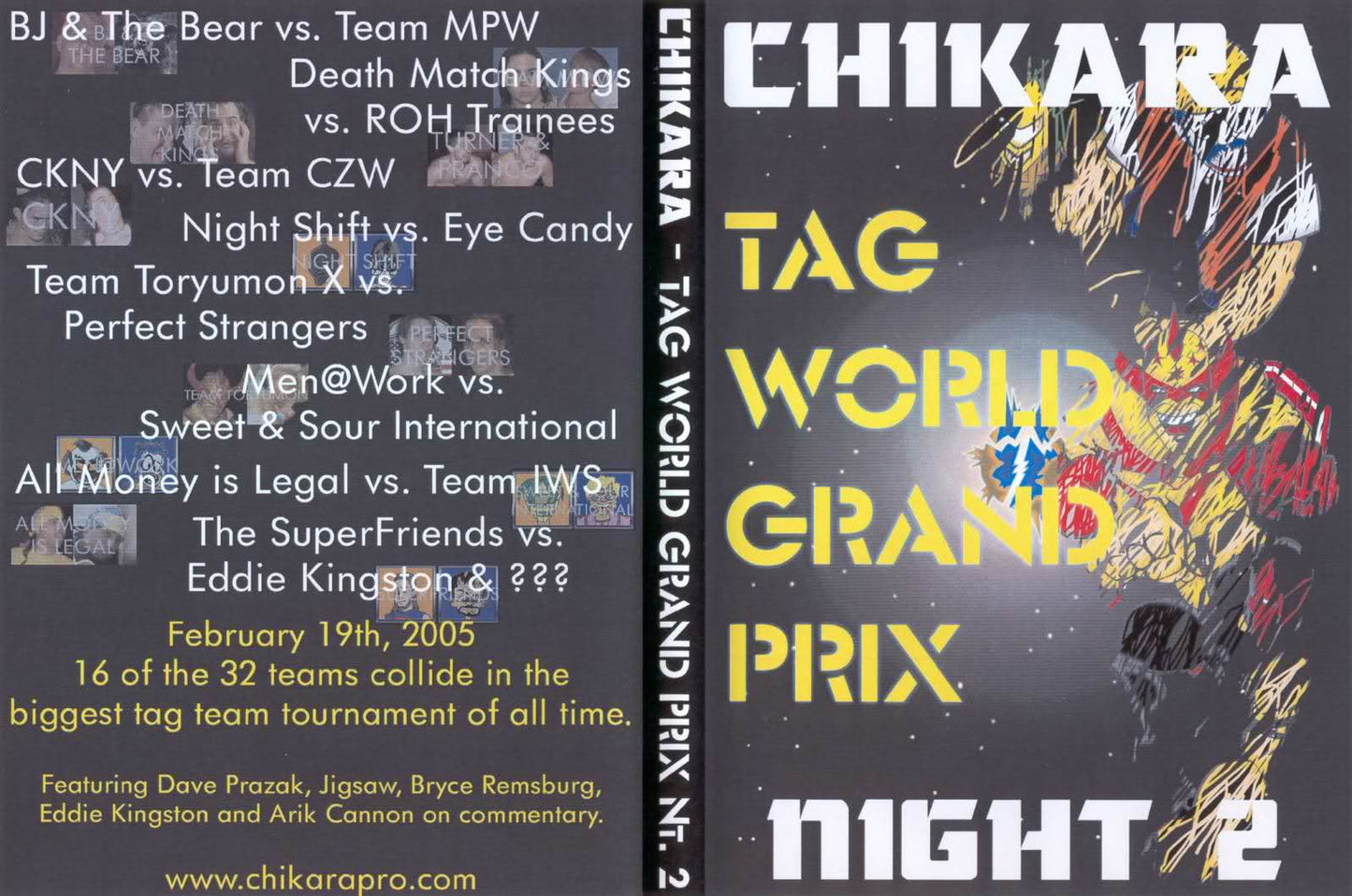 tag world grand prix 2005 night 2 DVDs & Videos Pwcatalog