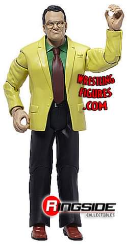 TNA/Impact Wrestling Jakks Pacific Legends of the Ring Unreleased/Prototype Jim Cornette [Unreleased] Action & Toy Figures PWcatalog