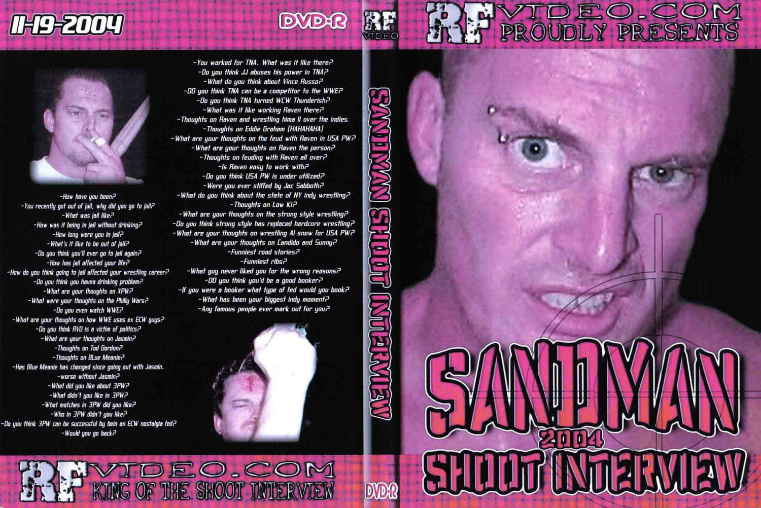 sandman 2004 shoot interview DVDs & Videos Pwcatalog