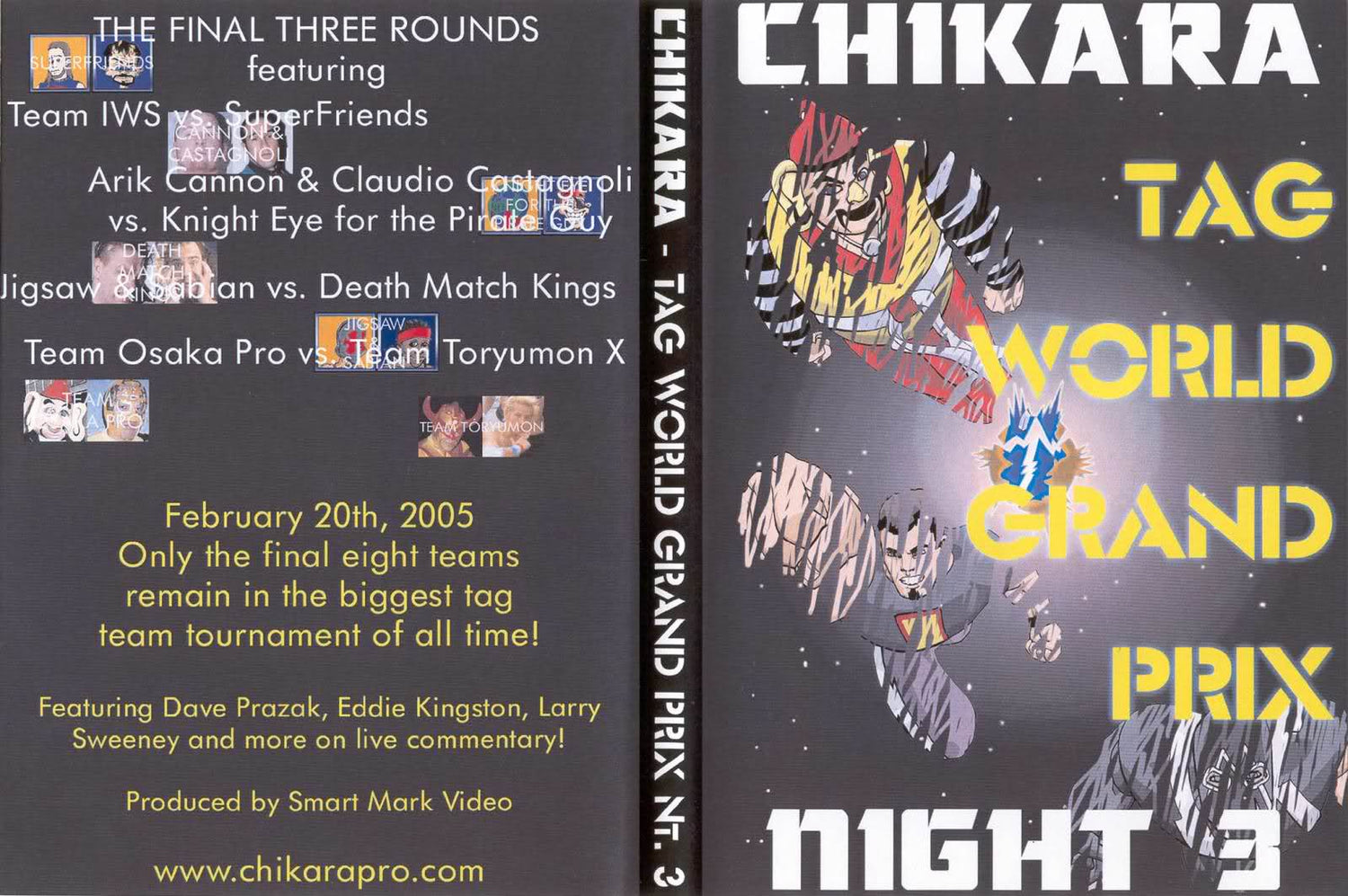 tag world grand prix 2005 night 3 DVDs & Videos Pwcatalog