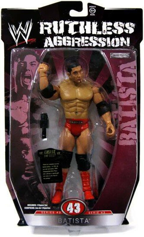 WWE Jakks Pacific Ruthless Aggression 43 Batista