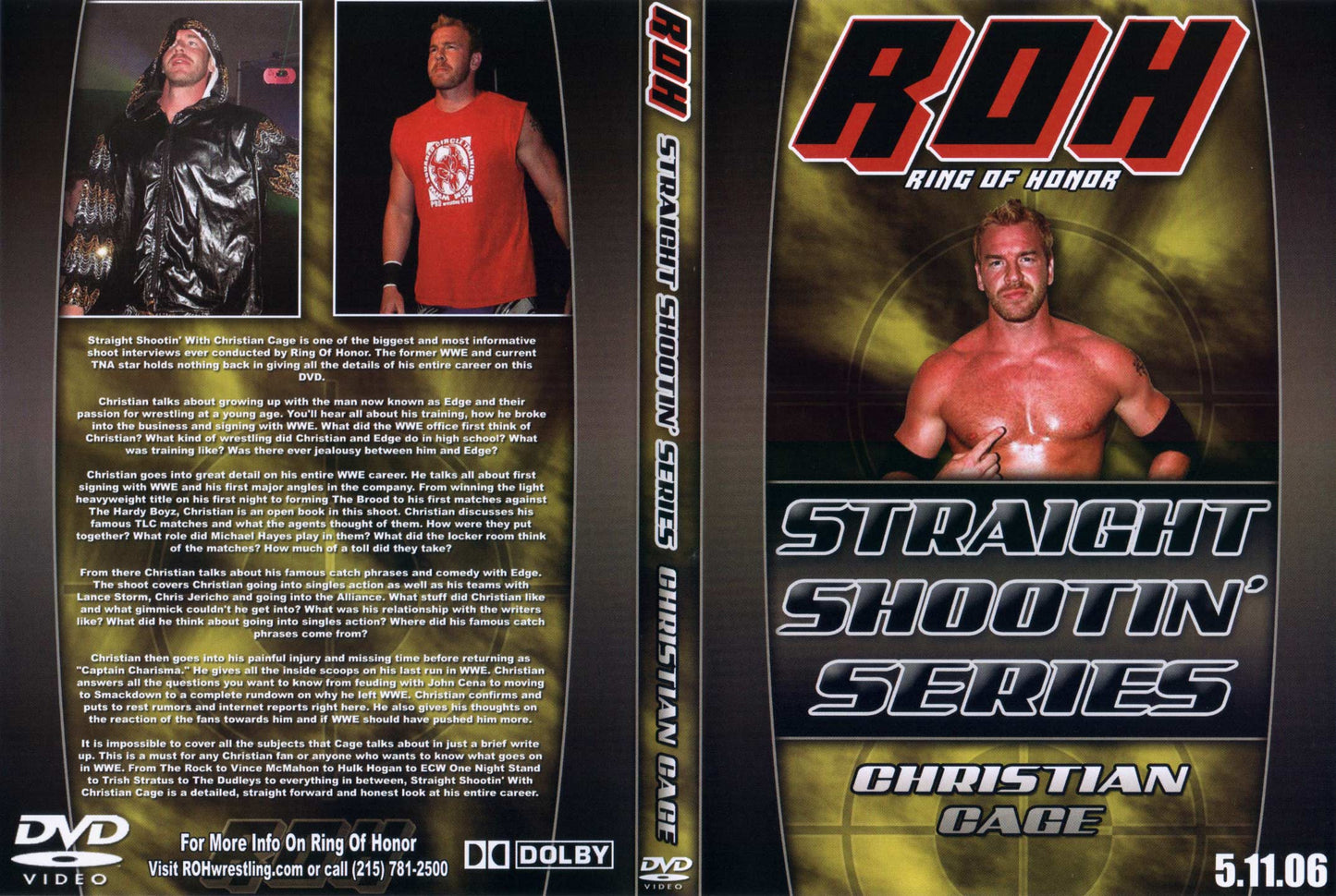 straight shootin series christian cage