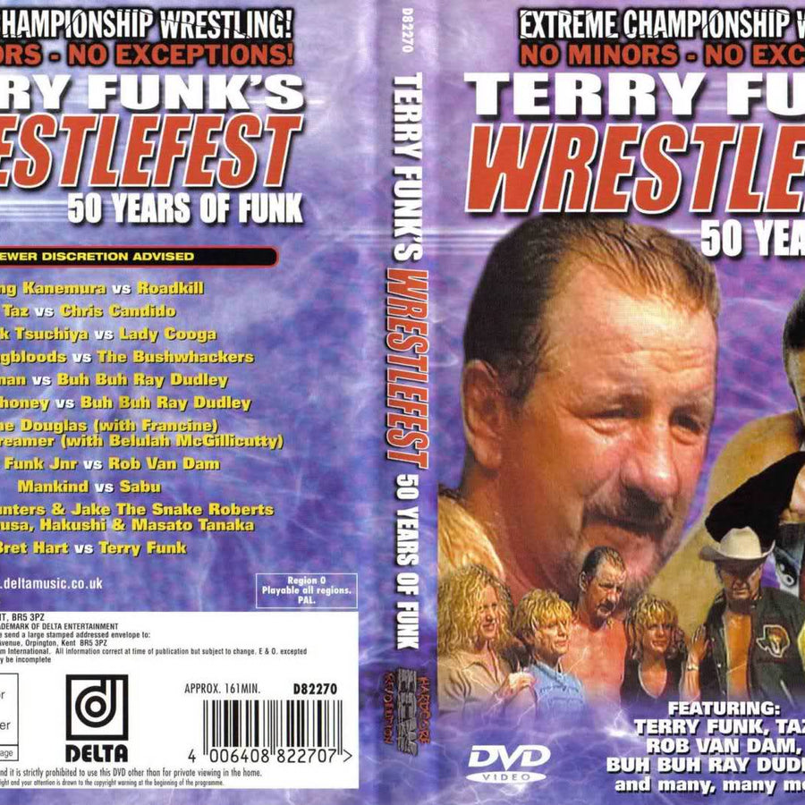 terry funks wrestlefest 50 years of funk DVDs & Videos Pwcatalog
