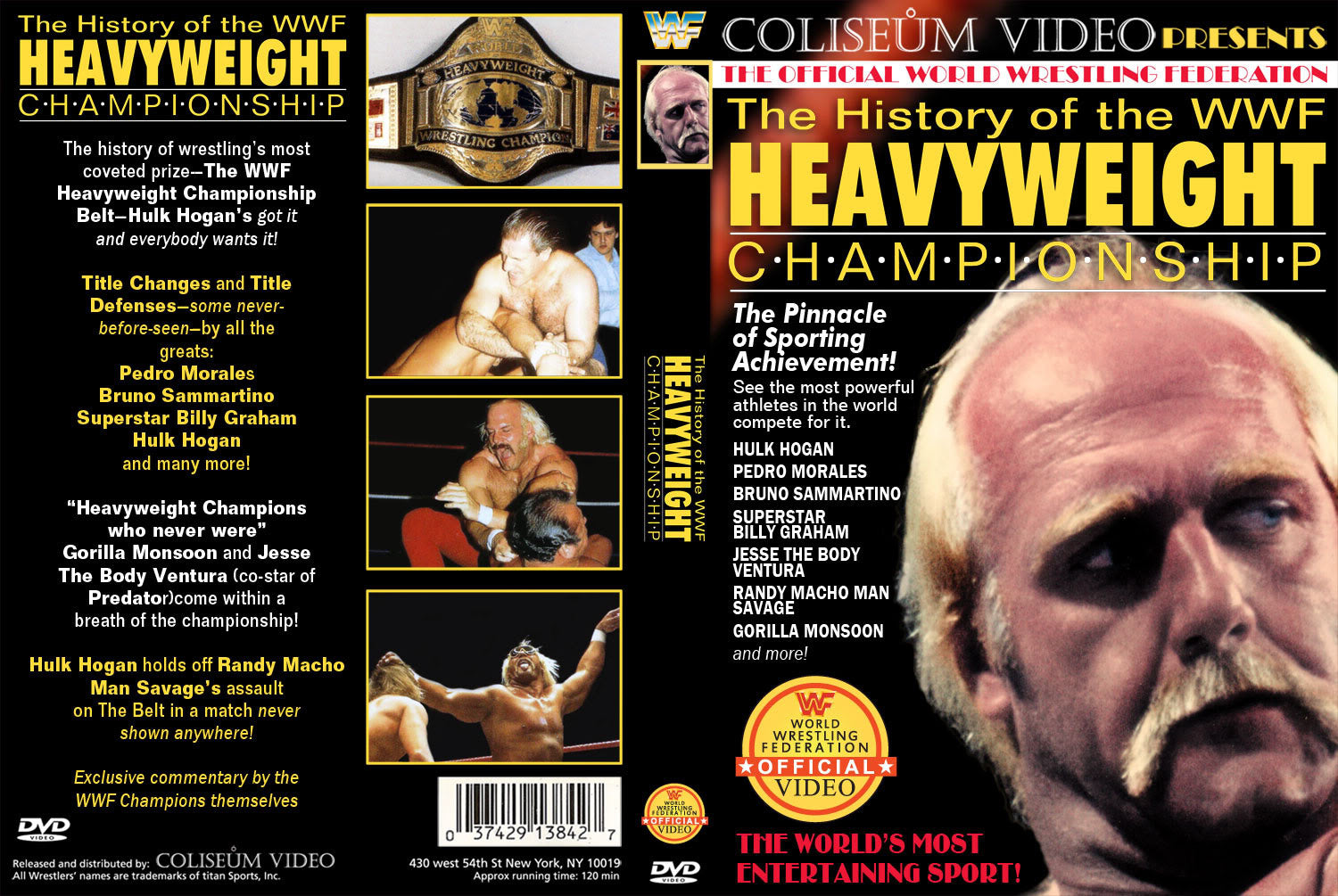 the history of the wwf heavyweight championshi DVDs & Videos Pwcatalog