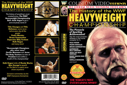 the history of the wwf heavyweight championshi DVDs & Videos Pwcatalog