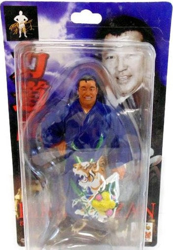 Mogura House Deluxe Rikidozan [With Patterned Blue Robe & Bouquet] Action & Toy Figures PWcatalog
