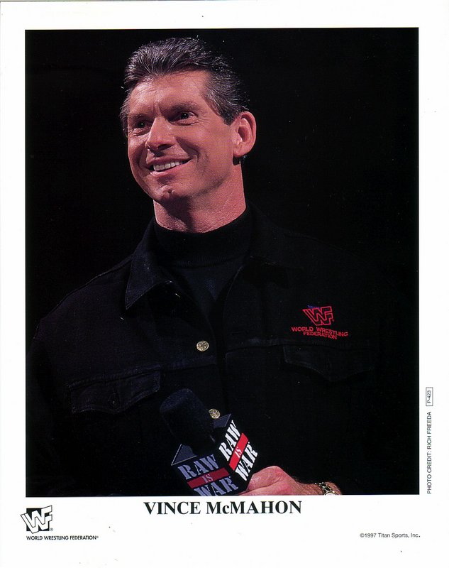 1997 Vince McMahon P423 color PW Catalog