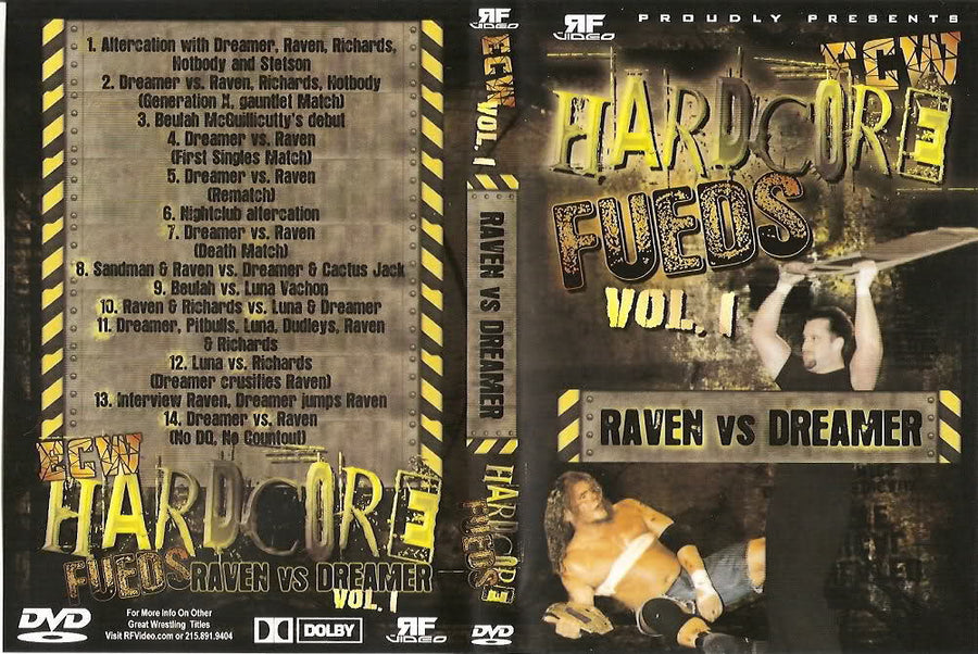 hardcore fueds vol1 raven vs dreamer DVDs & Videos Pwcatalog